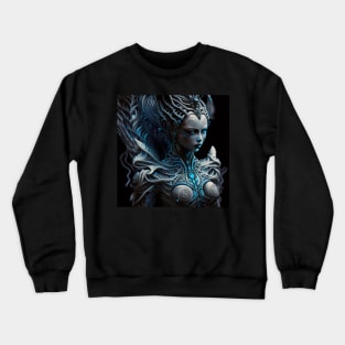 Space Woman (upscaled) Crewneck Sweatshirt